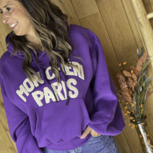Cherie hoodie purple