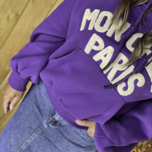 Cherie hoodie purple
