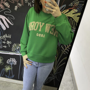 New York sweater green